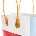 COLOR-BLOCK MAXI TOTE