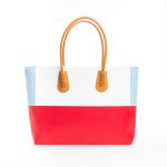 COLOR-BLOCK MAXI TOTE