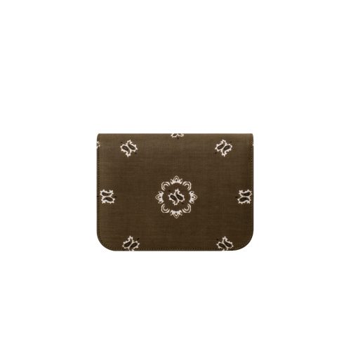 COLETTE IN BANDANA PRINT & SUEDE LEATHER