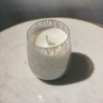 PEARL DROPS EFFECT SCENTED CANDLE