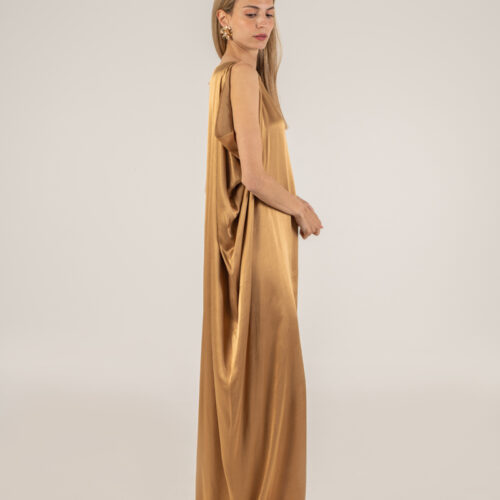 CECILIA ASYMMETRICAL MAXI DRESS