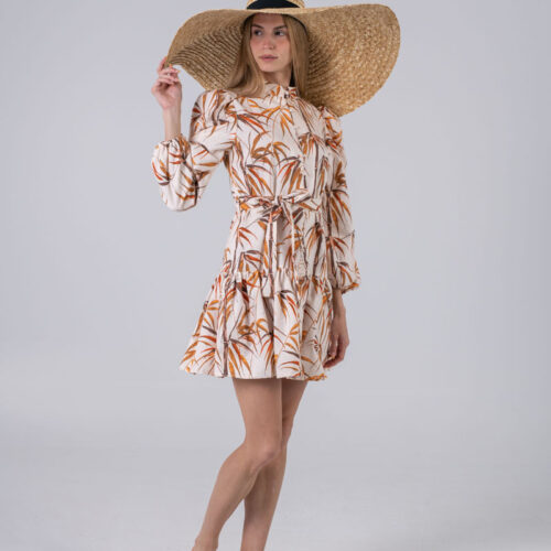 CASSANDRA MINI COTTON DRESS